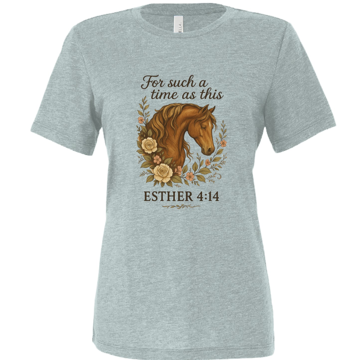 Dusty Blue Triblend - FRONT