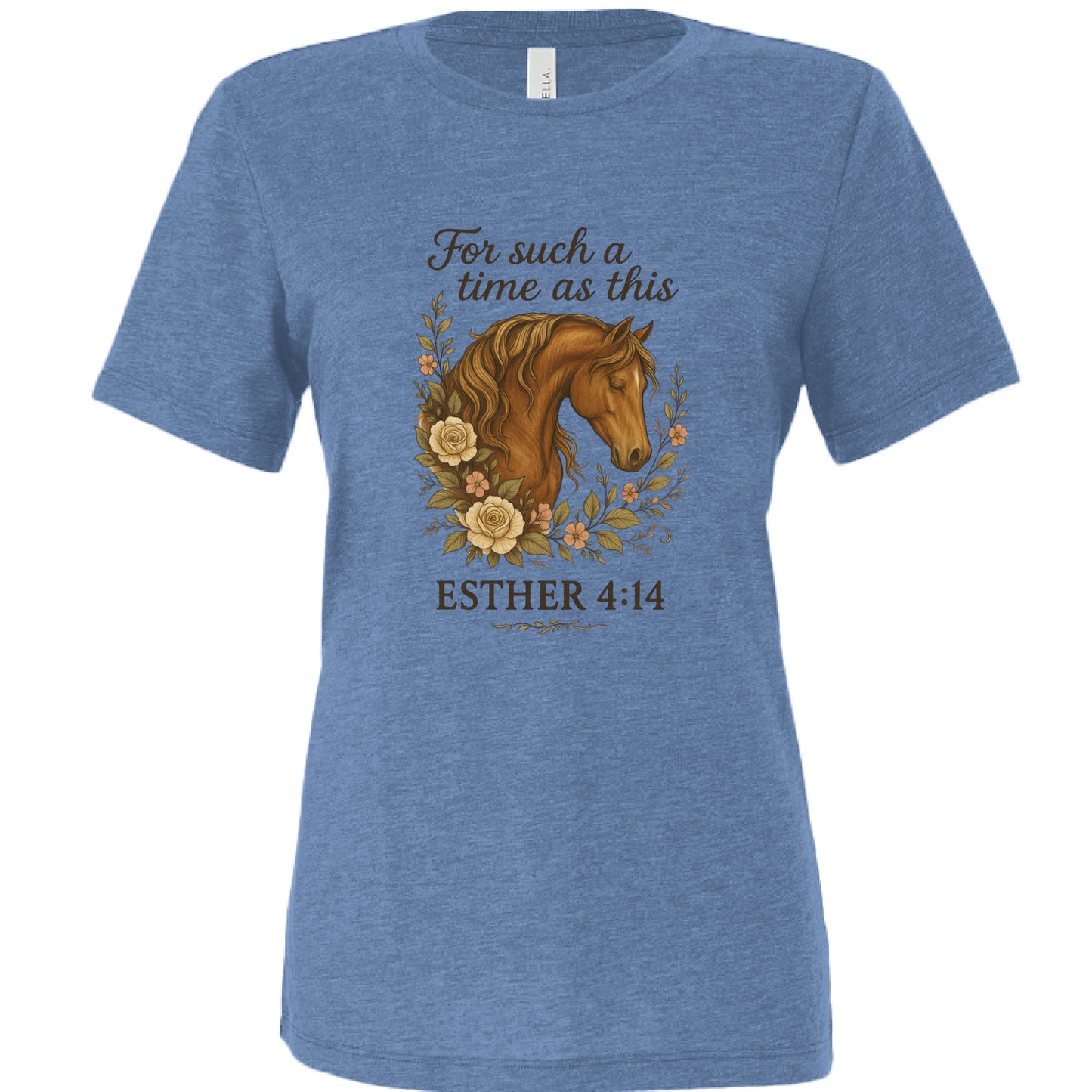 Blue Triblend - FRONT